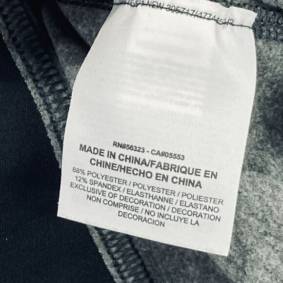 Nike Pro Dri Fit Womens S Heather Gray Ankle Length Stretchy Athleisure Leggings - Picture 12 of 12